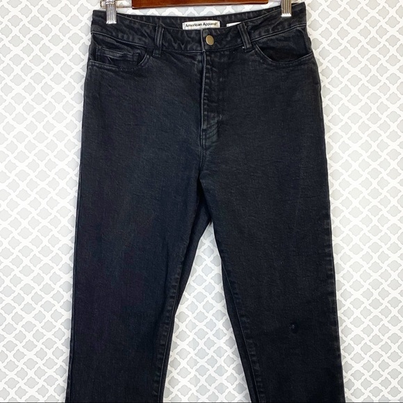 EUC American Apparel Black Skinny The Pencil Jeans - Picture 3 of 12